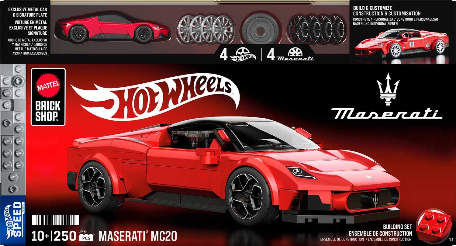 JFR90-Mattel Brick Shop™ Hot Wheels® Maserati MC20