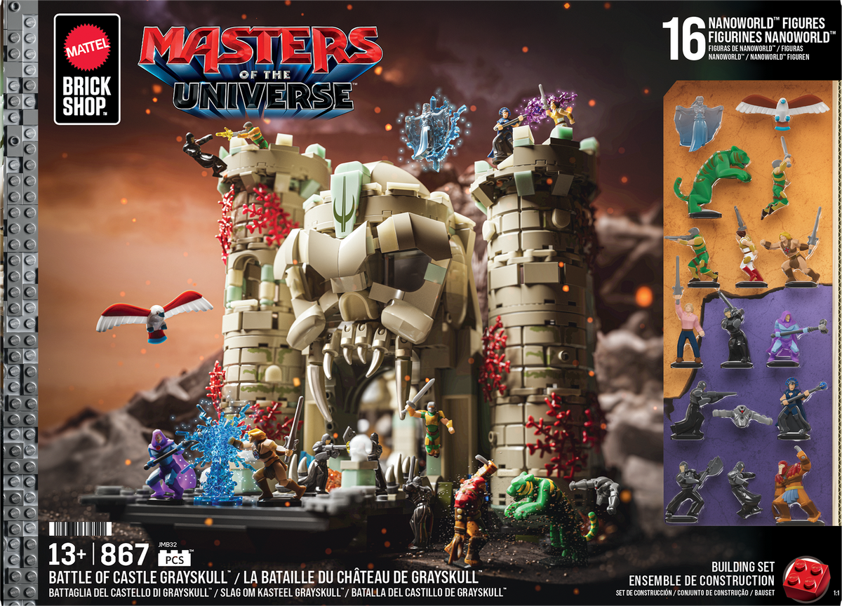 JMB32-Mattel Brick Shop™ Masters of the Universe™ Battle of Castle Grayskull™