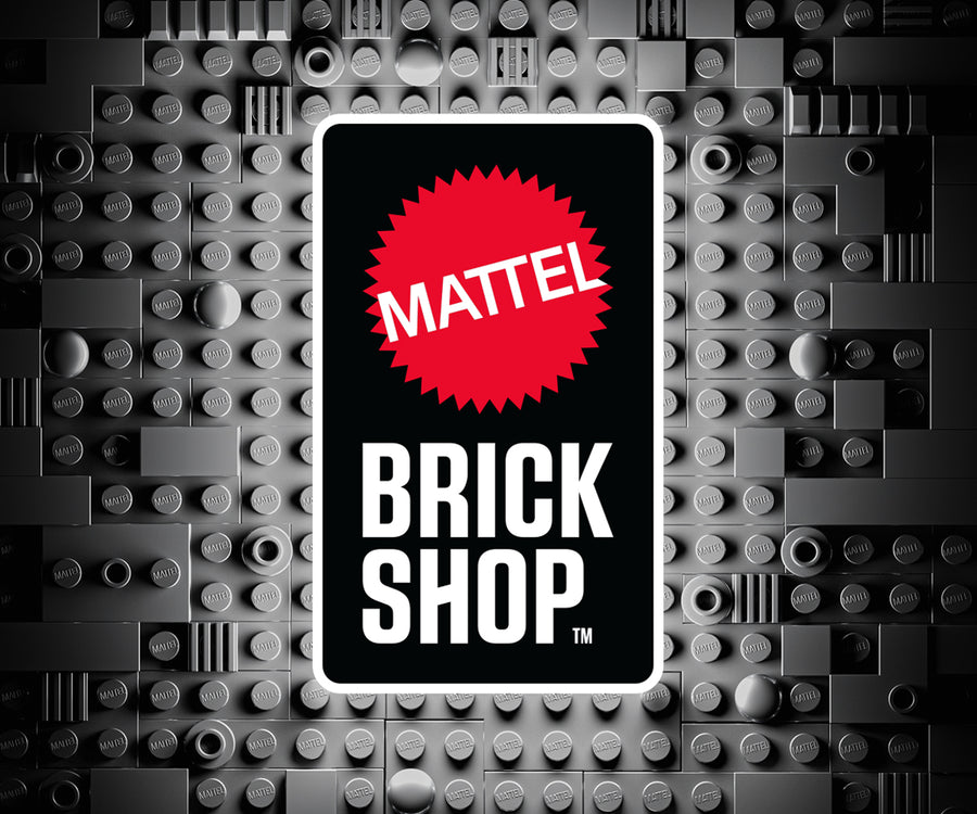 Assorted Brick Shop replacement parts and product packaging